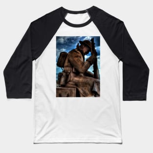 1101 Statue At Seaham #1 Baseball T-Shirt